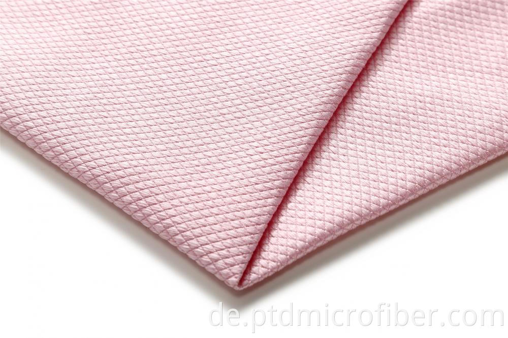 Diamond weave microfiber cloth